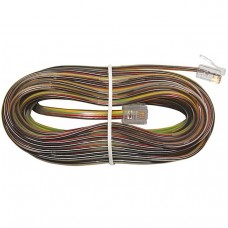 Καλώδιο Προέκτασης Τηλεφώνου 10m Πολύχρωμο 17-020102